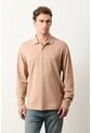 Polo Manga Larga En Algodón Para Hombre Nápoles Polo Manga Larga En Algodón Para Hombre Nápoles Arena XL VÉLEZ de Vélez