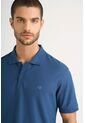 Polo Para Hombre Semi Fit Detalle Jacquard Polo Para Hombre Semi Fit Detalle Jacquard Azul Oscuro L VÉLEZ de Vélez