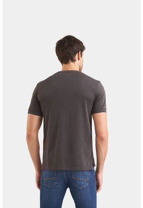 Camiseta Micropima Arizona Para Hombre Semi Ajustada Camiseta Micropima Arizona Para Hombre Semi Ajustada Negro S VÉLEZ