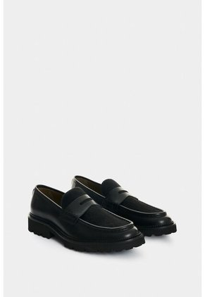 Mocasines En Cuero Para Hombre Tijal 2.0 Mocasines En Cuero Para Hombre Tijal 2.0 Negro 39 VÉLEZ