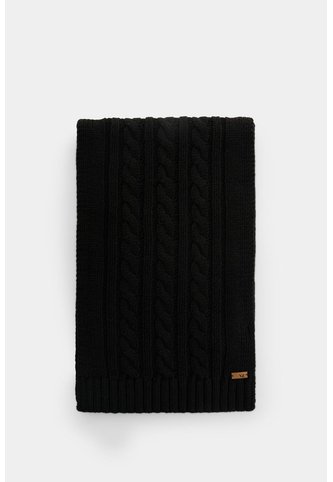 Bufanda Tejida Para Hombre Sierra Bufanda Tejida Para Hombre Sierra Negro XS VÉLEZ Vélez