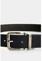 Cinturón Doble Faz De Cuero Para Hombre Efos Cinturón Doble Faz De Cuero Para Hombre Efos Azul Oscuro 44 VÉLEZ de Vélez