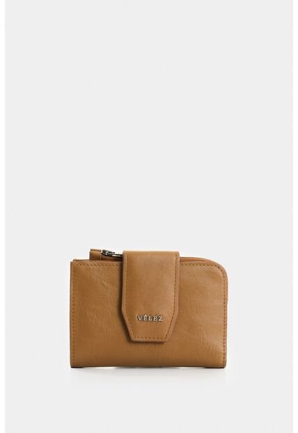 Billetera De Cuero Para Mujer Pearl Billetera De Cuero Para Mujer Pearl Miel VÉLEZ