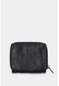 Billetera Silvestre De Cuero Para Mujer Con Cremallera Billetera Silvestre De Cuero Para Mujer Con Cremallera Negro Vélez de Vélez