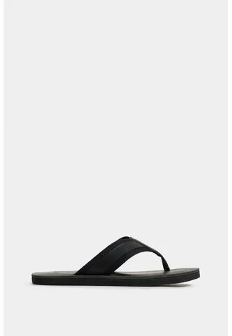 Sandalia Plana Alfil 2 De Cuero Para Hombre Capellada En Reata Sandalia Plana Alfil 2 De Cuero Para Hombre Capellada En Reata Negro 38 VÉLEZ Vélez