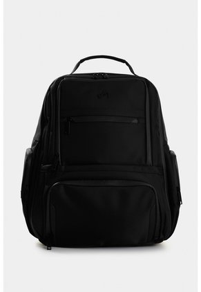 Morral Edén En Lona Y Cuero Para Hombre Multifuncional Morral Edén En Lona Y Cuero Para Hombre Multifuncional Negro VÉLEZ