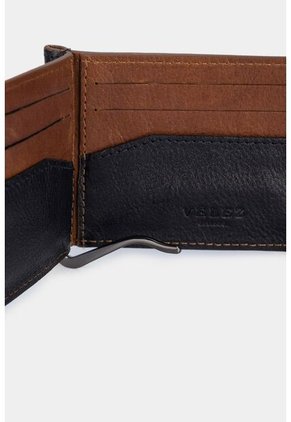 Porta Billetes Aquila De Cuero Para Hombre Diseño Compacto Porta Billetes Aquila De Cuero Para Hombre Diseño Compacto Negro Vélez