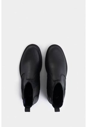 Botas Calgary Buthan De Cuero Para Hombre Silueta Chelsea Botas Calgary Buthan De Cuero Para Hombre Silueta Chelsea Negro 43 VÉLEZ