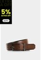 Cinturón Doble Faz De Cuero Para Hombre Nila Cinturón Doble Faz De Cuero Para Hombre Nila Miel 40 VÉLEZ de Vélez
