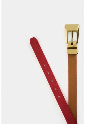 Cinturón Kiwa Doble Faz En Cuero Para Mujer Cinturón Kiwa Doble Faz En Cuero Para Mujer Miel XL VÉLEZ