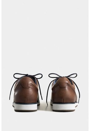 Zapatos Cordón Piero De Cuero Para Hombre Suela Con Apariencia Deportiva Zapatos Cordón Piero De Cuero Para Hombre Suela Con Apariencia Deportiva Cafe 38 VÉLEZ
