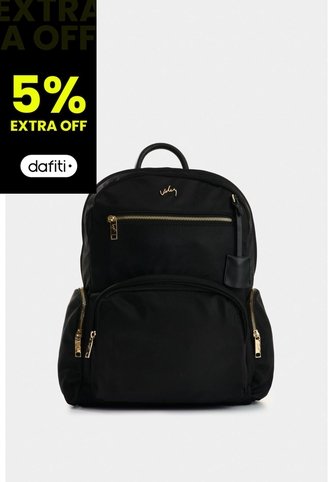Morral Charlotte En Lona Para Mujer Casual Morral Charlotte En Lona Para Mujer Casual Negro VÉLEZ Vélez
