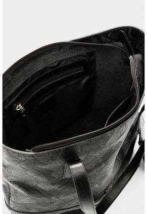 Shopping Denver De Cuero Para Mujer Grabado Placa Palmera Shopping Denver De Cuero Para Mujer Grabado Placa Palmera Negro VÉLEZ