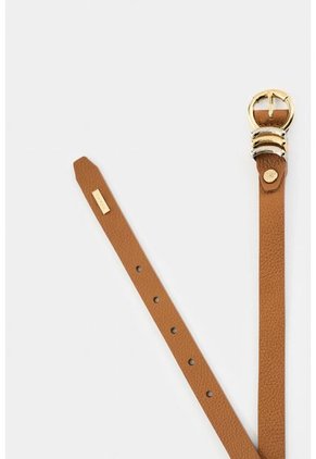 Cinturón Unifaz De Cuero Para Mujer Puntera Hexagonal Cinturón Unifaz De Cuero Para Mujer Puntera Hexagonal Miel M VÉLEZ