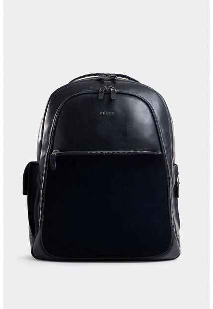 Morral Tropical Escape 2 De Cuero Liso Para Hombre Detalles Cuero Gamuzado Morral Tropical Escape 2 De Cuero Liso Para Hombre Detalles Cuero Gamuzado Azul Oscuro Vélez