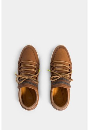 Zapatos Cordón Napoles 2.0 De Cuero Para Mujer Punteras En Contraste Zapatos Cordón Napoles 2.0 De Cuero Para Mujer Punteras En Contraste Miel 37 VÉLEZ