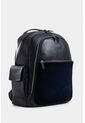 Morral Tropical Escape 2 De Cuero Liso Para Hombre Detalles Cuero Gamuzado Morral Tropical Escape 2 De Cuero Liso Para Hombre Detalles Cuero Gamuzado Azul Oscuro Vélez de Vélez