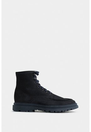 Bota Luster 2 De Cuero Gamuzado Para Hombre Efecto Escribiente Bota Luster 2 De Cuero Gamuzado Para Hombre Efecto Escribiente Gris 43 VÉLEZ