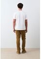 Camiseta Micropima Arizona Para Hombre Semi Ajustada Camiseta Micropima Arizona Para Hombre Semi Ajustada Blanco L VÉLEZ de Vélez