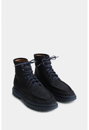 Bota Luster 2 De Cuero Gamuzado Para Hombre Efecto Escribiente Bota Luster 2 De Cuero Gamuzado Para Hombre Efecto Escribiente Gris 43 VÉLEZ