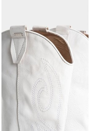 Bota Amapola De Cuero Para Mujer Personalización Bota Amapola De Cuero Para Mujer Personalización Blanco 41 VÉLEZ