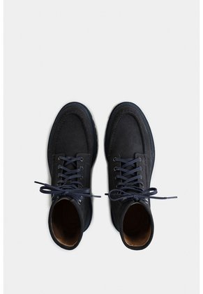 Bota Luster 2 De Cuero Gamuzado Para Hombre Efecto Escribiente Bota Luster 2 De Cuero Gamuzado Para Hombre Efecto Escribiente Gris 43 VÉLEZ