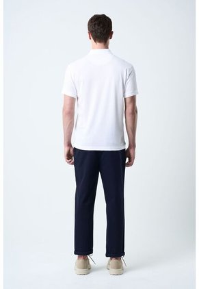 Polo Lucca Manga Corta Para Hombre Texturizada Polo Lucca Manga Corta Para Hombre Texturizada Blanco S VÉLEZ