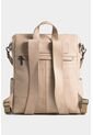 Morral Saba De Cuero Para Mujer Bolsillo Frontal Grabado Morral Saba De Cuero Para Mujer Bolsillo Frontal Grabado Beige VÉLEZ de Vélez