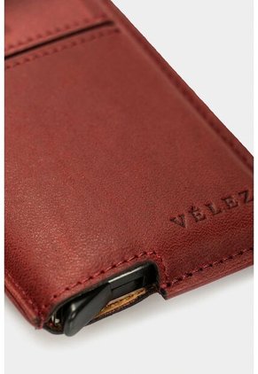 Porta Documentos De Cuero Miniwallet Porta Documentos De Cuero Miniwallet Vinotinto VÉLEZ