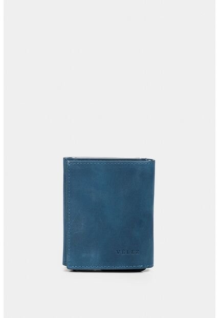 Porta Documentos De Cuero Tecnológico Porta Documentos De Cuero Tecnológico Azul Oscuro VÉLEZ