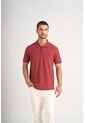 Polo Para Hombre Semi Fit Detalle Jacquard Polo Para Hombre Semi Fit Detalle Jacquard Vinotinto M VÉLEZ de Vélez
