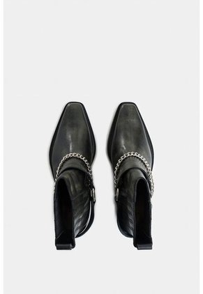 Botines Texanos Aurora De Cuero Para Mujer Brush Off Botines Texanos Aurora De Cuero Para Mujer Brush Off Verde 37 Vélez