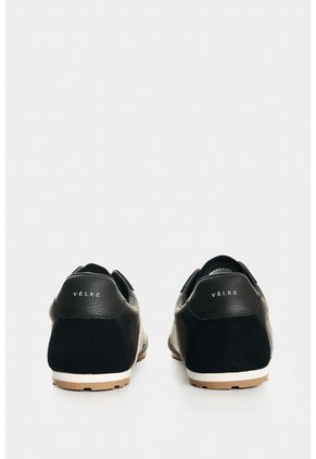 Tenis En Cuero Para Hombre Savanna Tenis En Cuero Para Hombre Savanna Negro 38 VÉLEZ