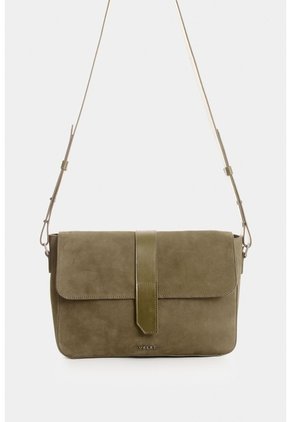Bolso Messenger En Cuero Para Hombre Bolso Messenger En Cuero Para Hombre Tabaco VÉLEZ