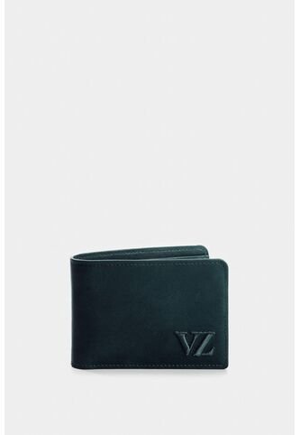 Billetera De Cuero Para Hombre Sand Monogram Billetera De Cuero Para Hombre Sand Monogram Azul Aguamarina VÉLEZ Vélez