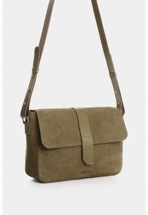 Bolso Messenger En Cuero Para Hombre Bolso Messenger En Cuero Para Hombre Tabaco VÉLEZ