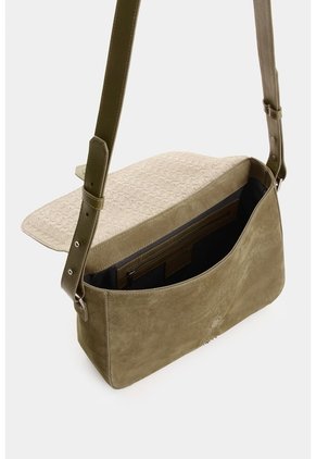 Bolso Messenger En Cuero Para Hombre Bolso Messenger En Cuero Para Hombre Tabaco VÉLEZ