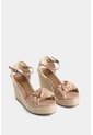 Sandalias Plataforma Amatista De Fibra Natural Para Mujer Con Capellada En Yute Sandalias Plataforma Amatista De Fibra Natural Para Mujer Con Capellada En Yute Arena 34 VÉLEZ de Vélez