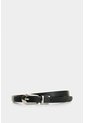 Cinturón Doble Faz De Cuero Para Mujer Krill Cinturón Doble Faz De Cuero Para Mujer Krill Negro S VÉLEZ de Vélez