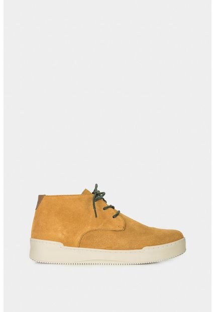 Botas Ginger De Cuero Para Hombre Suela Deportiva Botas Ginger De Cuero Para Hombre Suela Deportiva Mostaza 43 Vélez