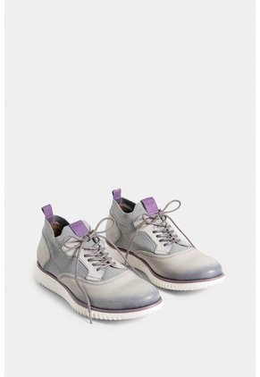 Zapatos Cordón De Cuero Para Hombre Ibis Gris Zapatos Cordón De Cuero Para Hombre Ibis Gris 39 Vélez