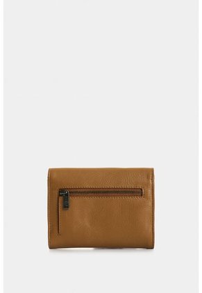 Billetera De Cuero Para Mujer Waves Billetera De Cuero Para Mujer Waves Miel VÉLEZ