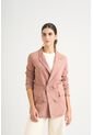 Blazer En Gamuza Ovina Para Mujer Zarzamora Blazer En Gamuza Ovina Para Mujer Zarzamora Mora L Vélez de Vélez