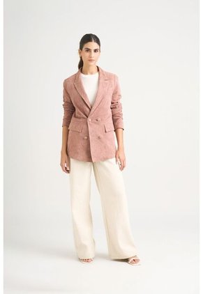 Blazer En Gamuza Ovina Para Mujer Zarzamora Blazer En Gamuza Ovina Para Mujer Zarzamora Mora L Vélez