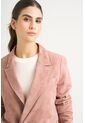 Blazer En Gamuza Ovina Para Mujer Zarzamora Blazer En Gamuza Ovina Para Mujer Zarzamora Mora L Vélez de Vélez
