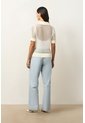 Polo Tejida Lascar Para Mujer Fit Holgado Polo Tejida Lascar Para Mujer Fit Holgado Crema XL VÉLEZ de Vélez