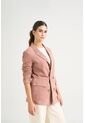 Blazer En Gamuza Ovina Para Mujer Zarzamora Blazer En Gamuza Ovina Para Mujer Zarzamora Mora L Vélez de Vélez