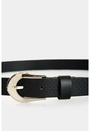 Cinturón Miski Unifaz En Cuero Grabado Para Mujer Cinturón Miski Unifaz En Cuero Grabado Para Mujer Negro XL VÉLEZ