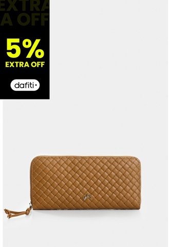 Billetera Porta Chequera De Cuero Para Mujer Astra Billetera Porta Chequera De Cuero Para Mujer Astra Miel VÉLEZ Vélez