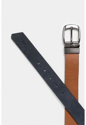 Cinturón Doble Faz Adel De Cuero Liso Para Hombre Punta Asimétrica Cinturón Doble Faz Adel De Cuero Liso Para Hombre Punta Asimétrica Miel 42 VÉLEZ